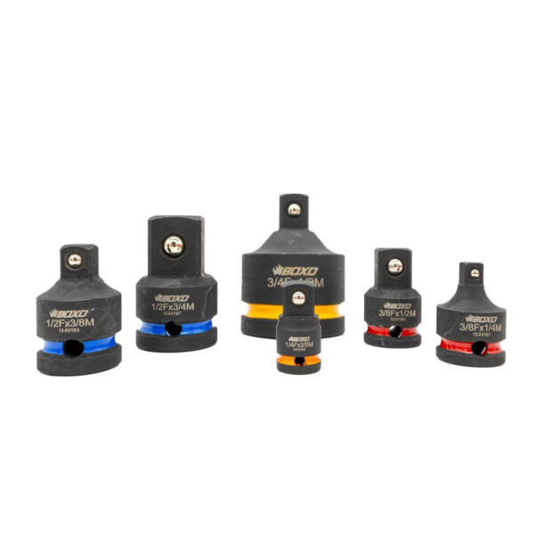 Winoro 6-Piece Impact Adapter Set | EVA Foam Storage - Image 5
