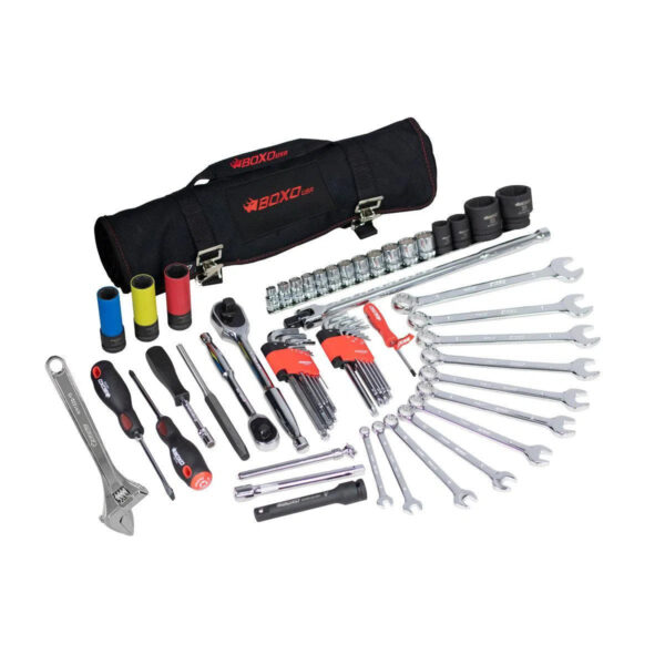 Winoro 108-Piece Off-Road Tool Bag Combo | SAE Tool Roll & Storage - Image 8