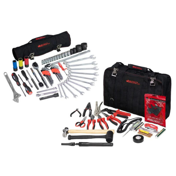 Winoro 108-Piece Off-Road Tool Bag Combo | SAE Tool Roll & Storage - Image 3