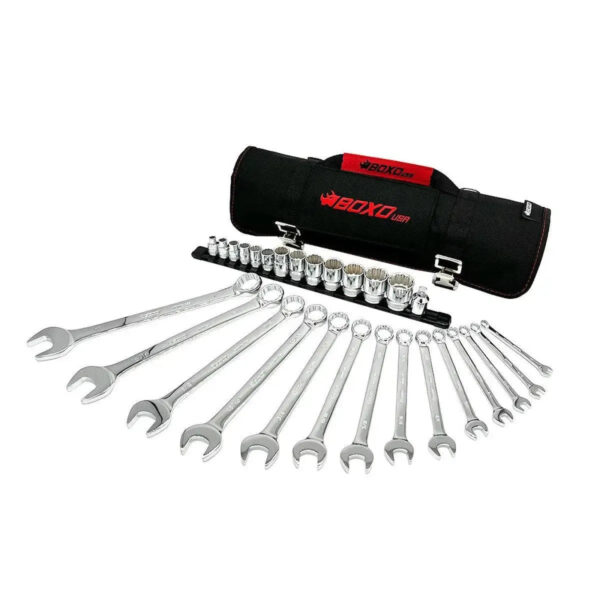 Winoro 108-Piece Off-Road Tool Bag Combo | SAE Tool Roll & Storage - Image 12